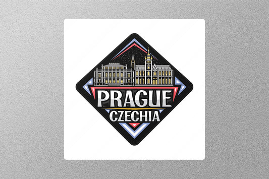 Wholesale Prague Czechia Travel Sticker