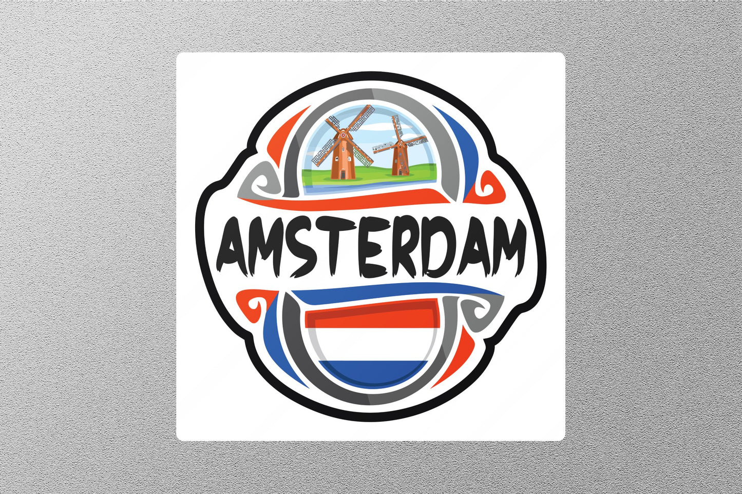 Wholesale Amsterdam Travel Sticker