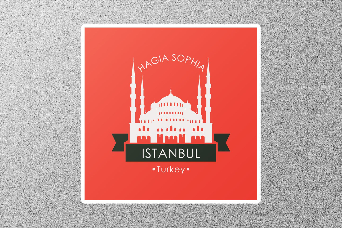 Wholesale Istanbul Turkey Travel Sticker