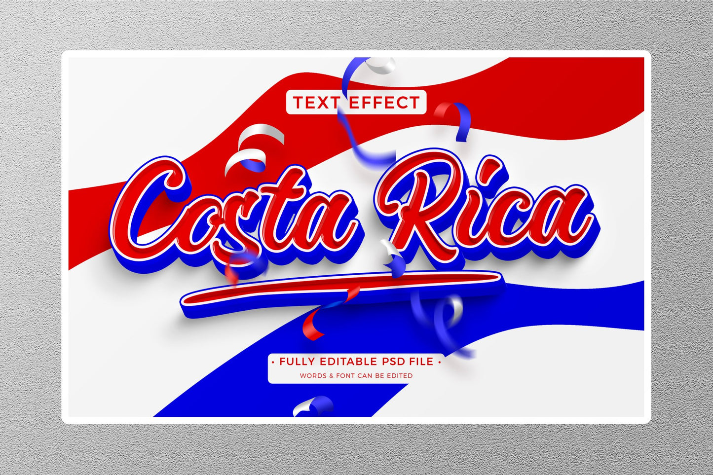 Wholesale Costa Rica Travel Sticker