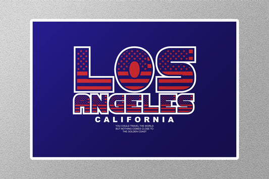 Los Angeles California 3 Travel Sticker