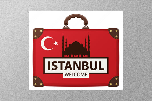 Wholesale Istanbul Welcome 4 Travel Sticker