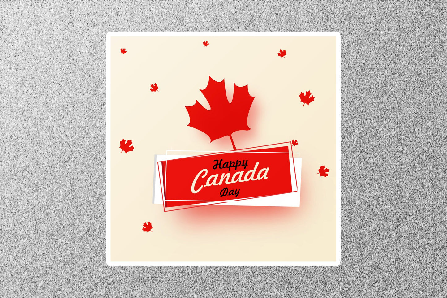 Wholesale Happy Canada Day Travel Sticker