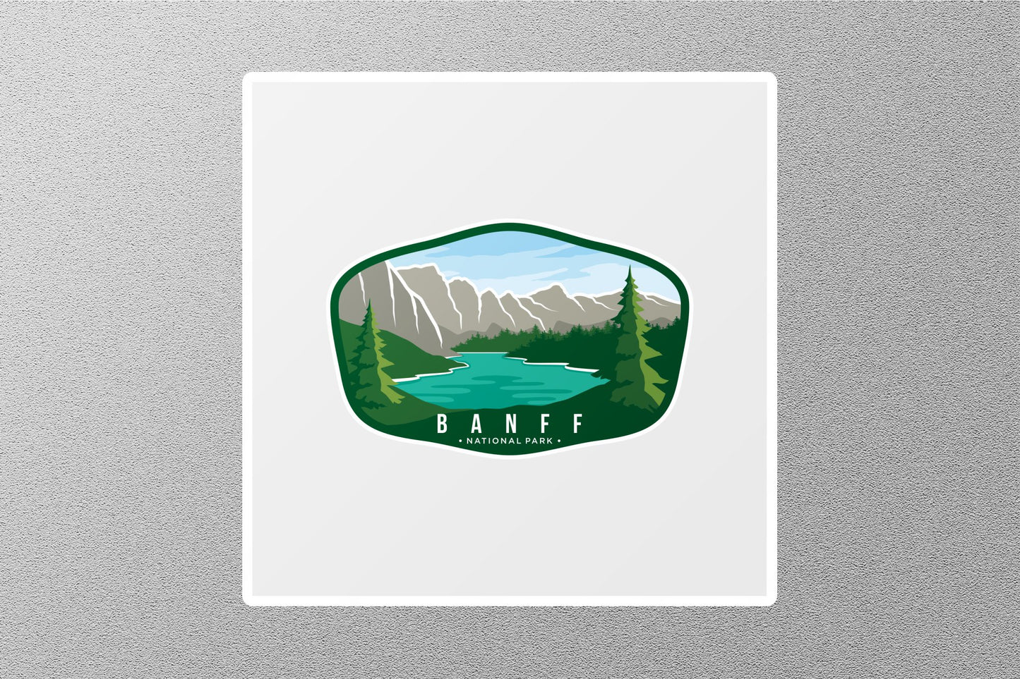 Wholesale Banff Travel Sticker