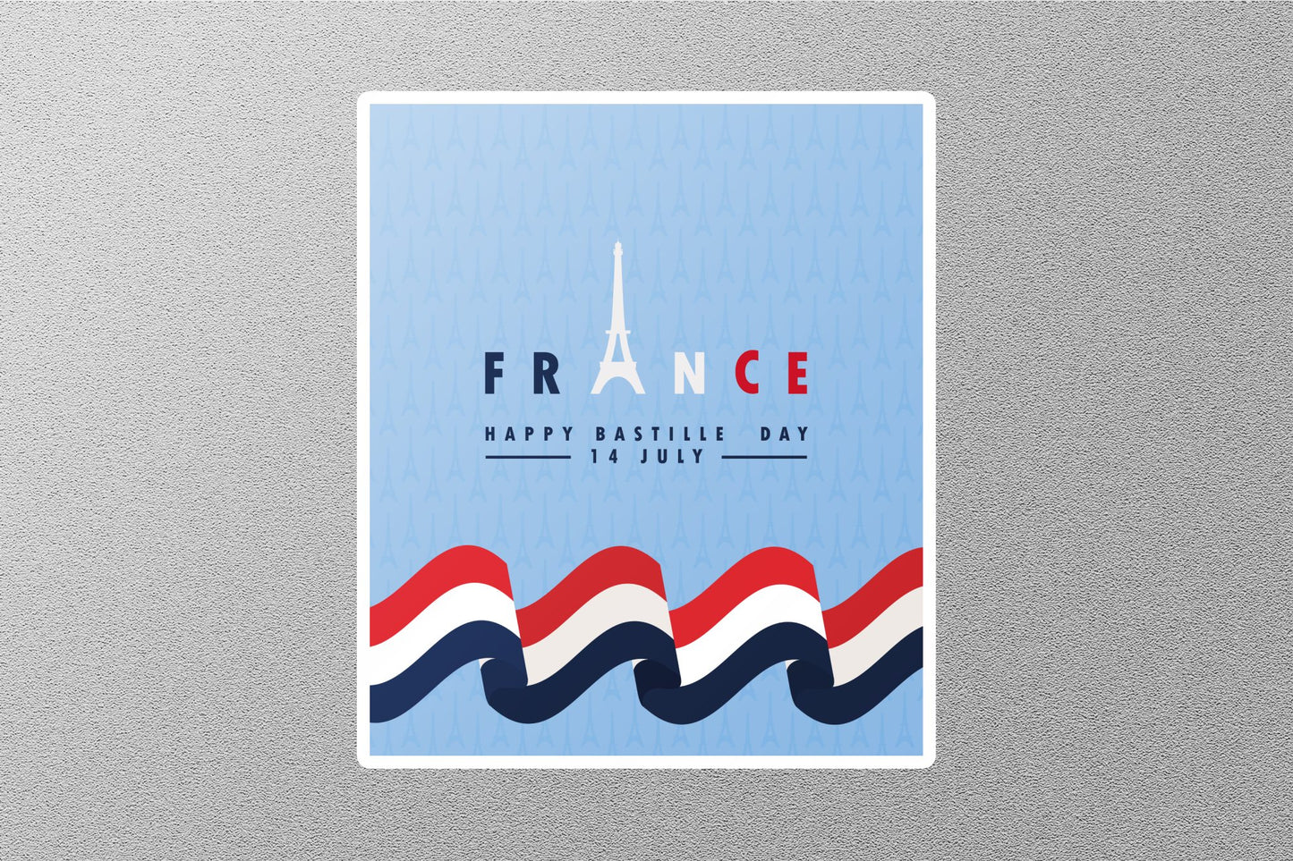 Wholesale France Travel Sticker