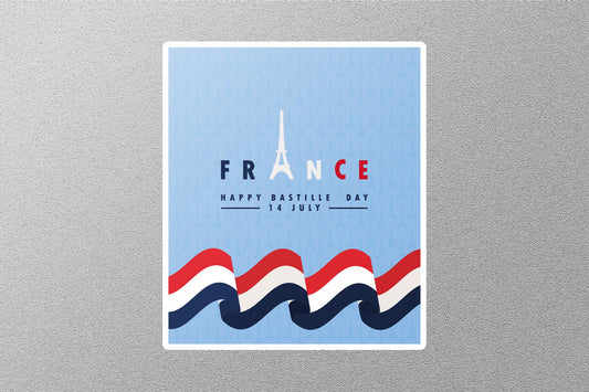 Wholesale France Travel Sticker