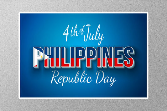 Wholesale Philippines Travel Sticker