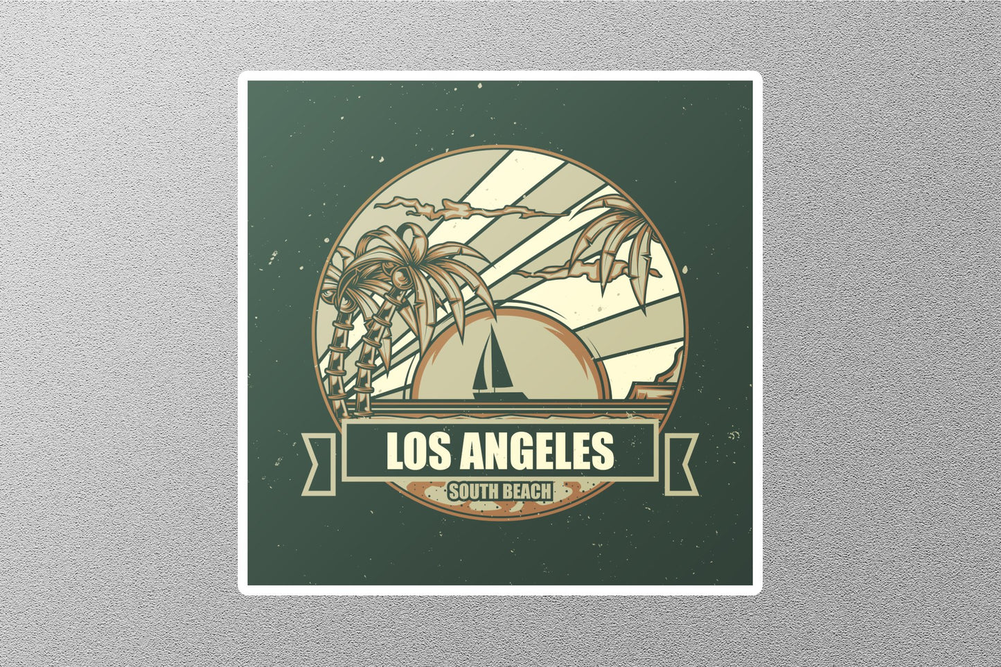 Wholesale Los Angeles Travel Sticker