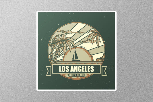 Wholesale Los Angeles Travel Sticker