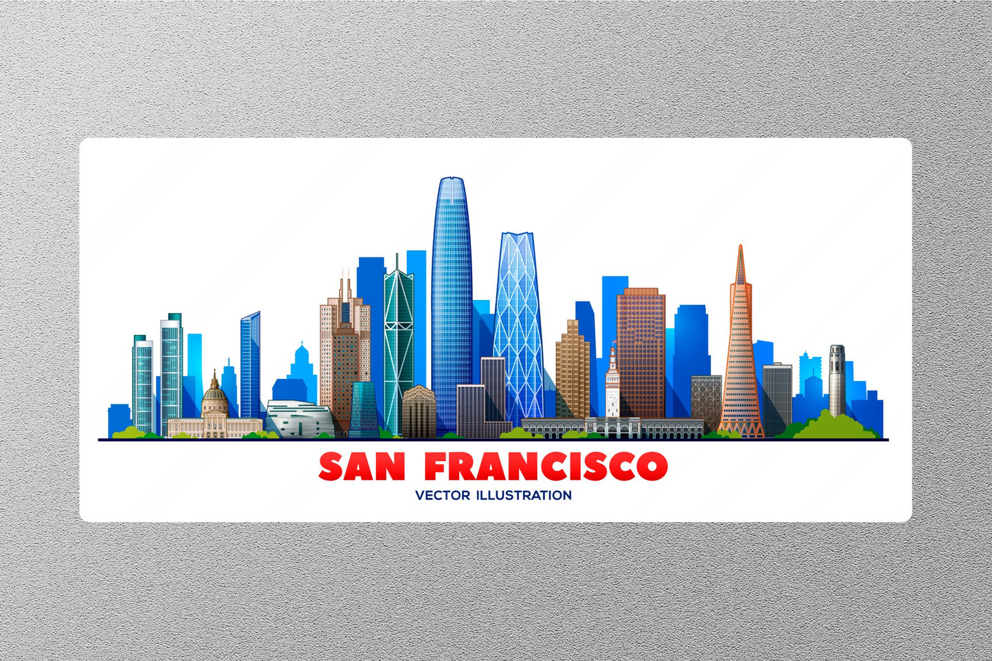 Wholesale San Francisco 4 Travel Sticker