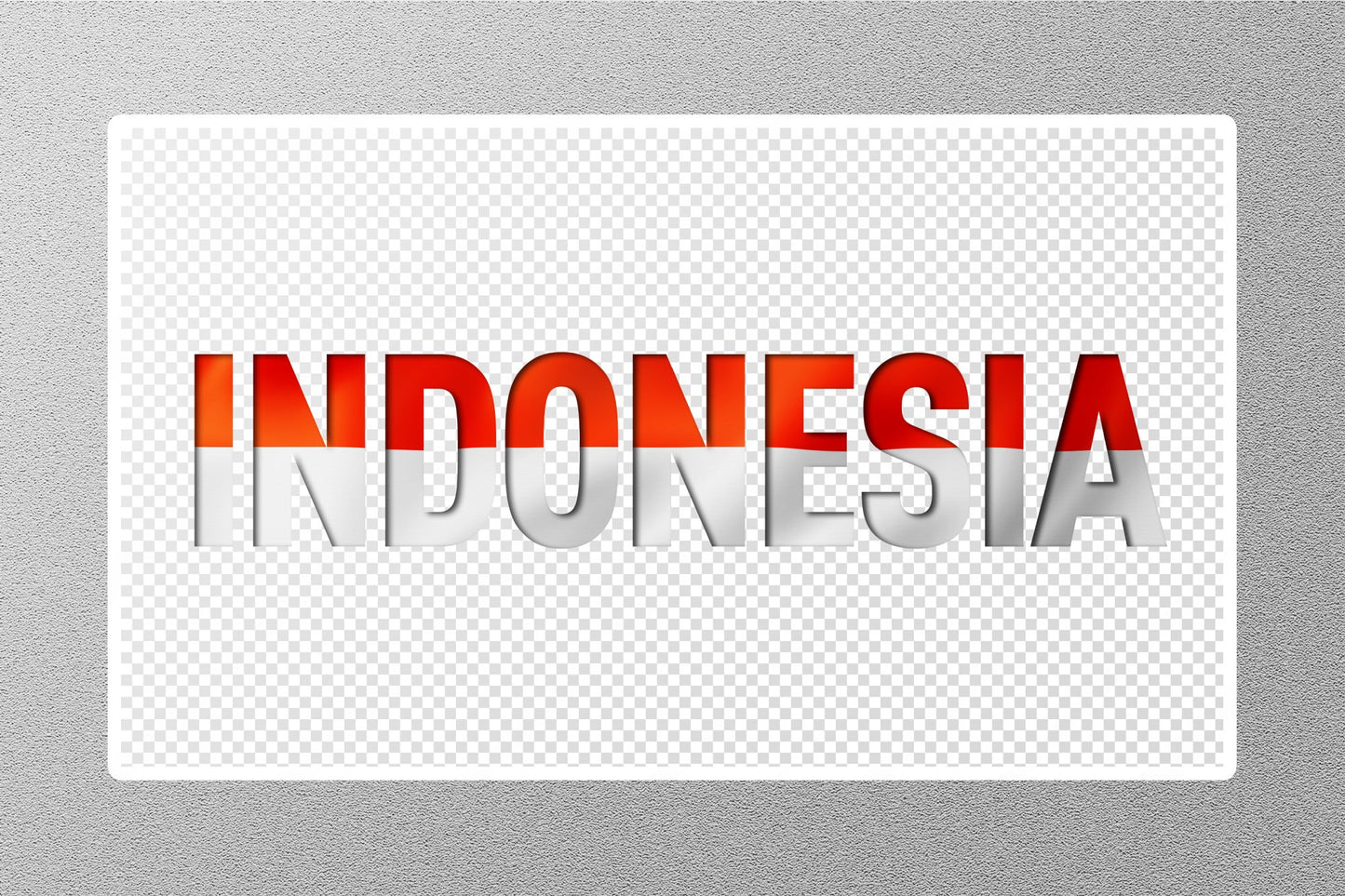 Wholesale Indonesia Travel Sticker
