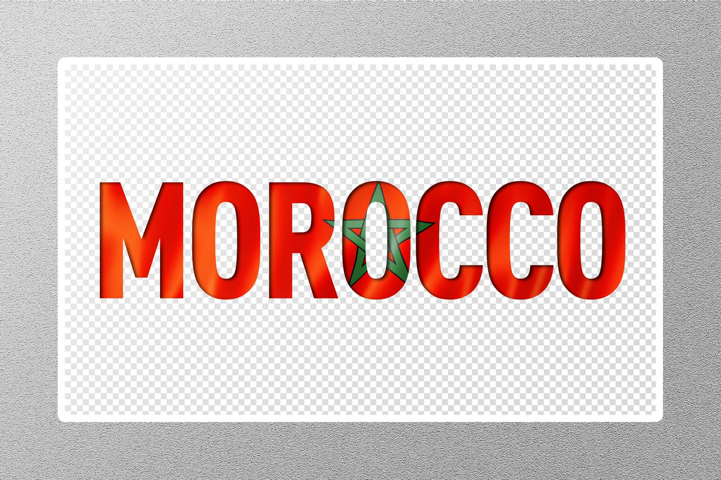 Wholesale Morocco Travel Sticker