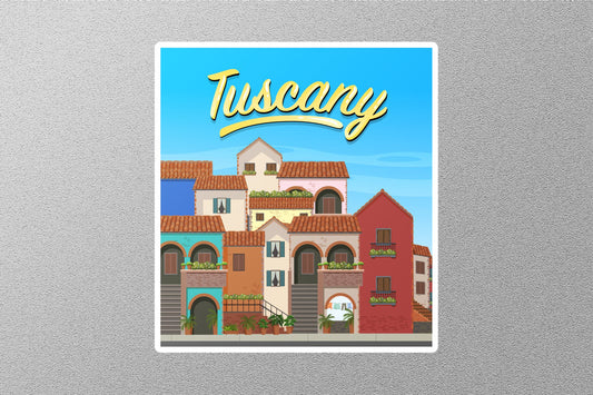 Wholesale Tuscany Travel Sticker