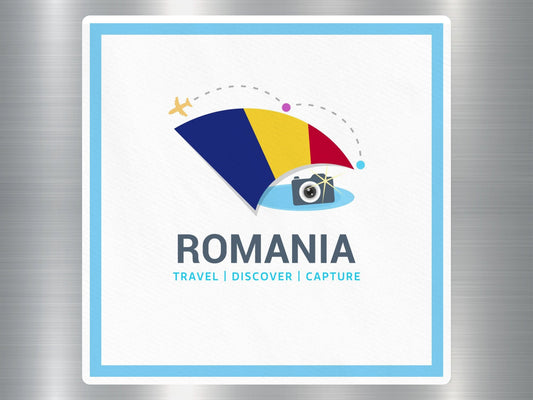 Wholesale Romania Travel Sticker