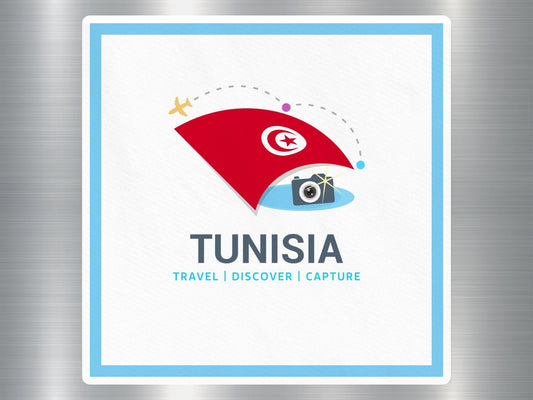 Wholesale Tunisia Travel Sticker