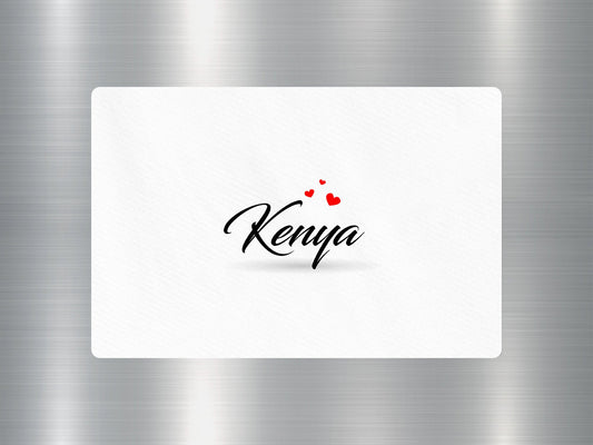 Wholesale Kenya Travel Sticker