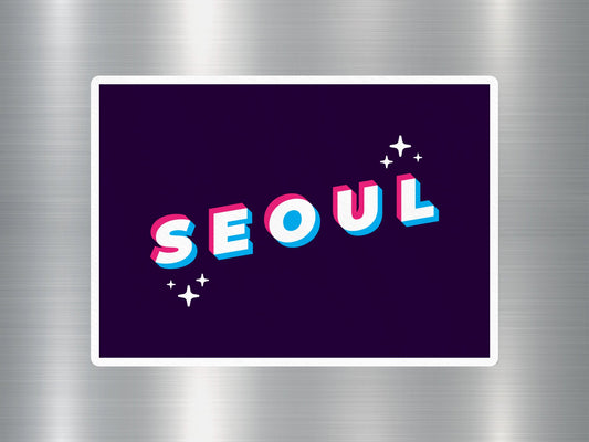 Wholesale Seoul Travel Sticker