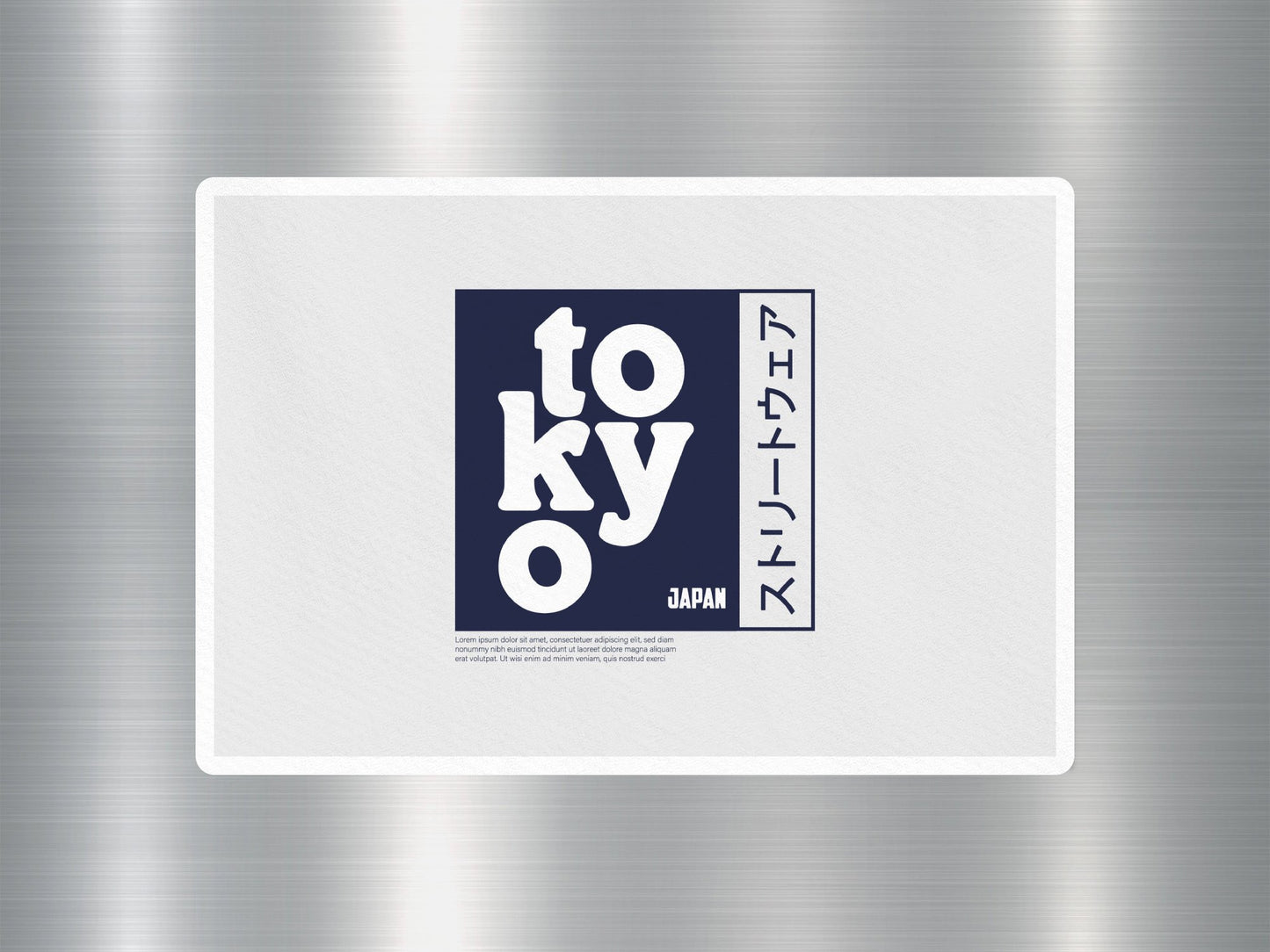 Wholesale Tokyo Travel Sticker