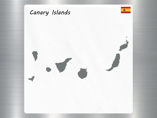 Wholesale Canary Island Travel Sticker