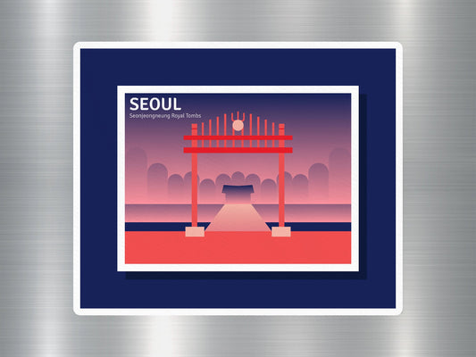 Wholesale Seoul Travel Sticker