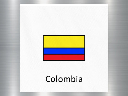 Wholesale Colombia Travel Sticker
