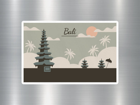 Wholesale Bali Travel Sticker