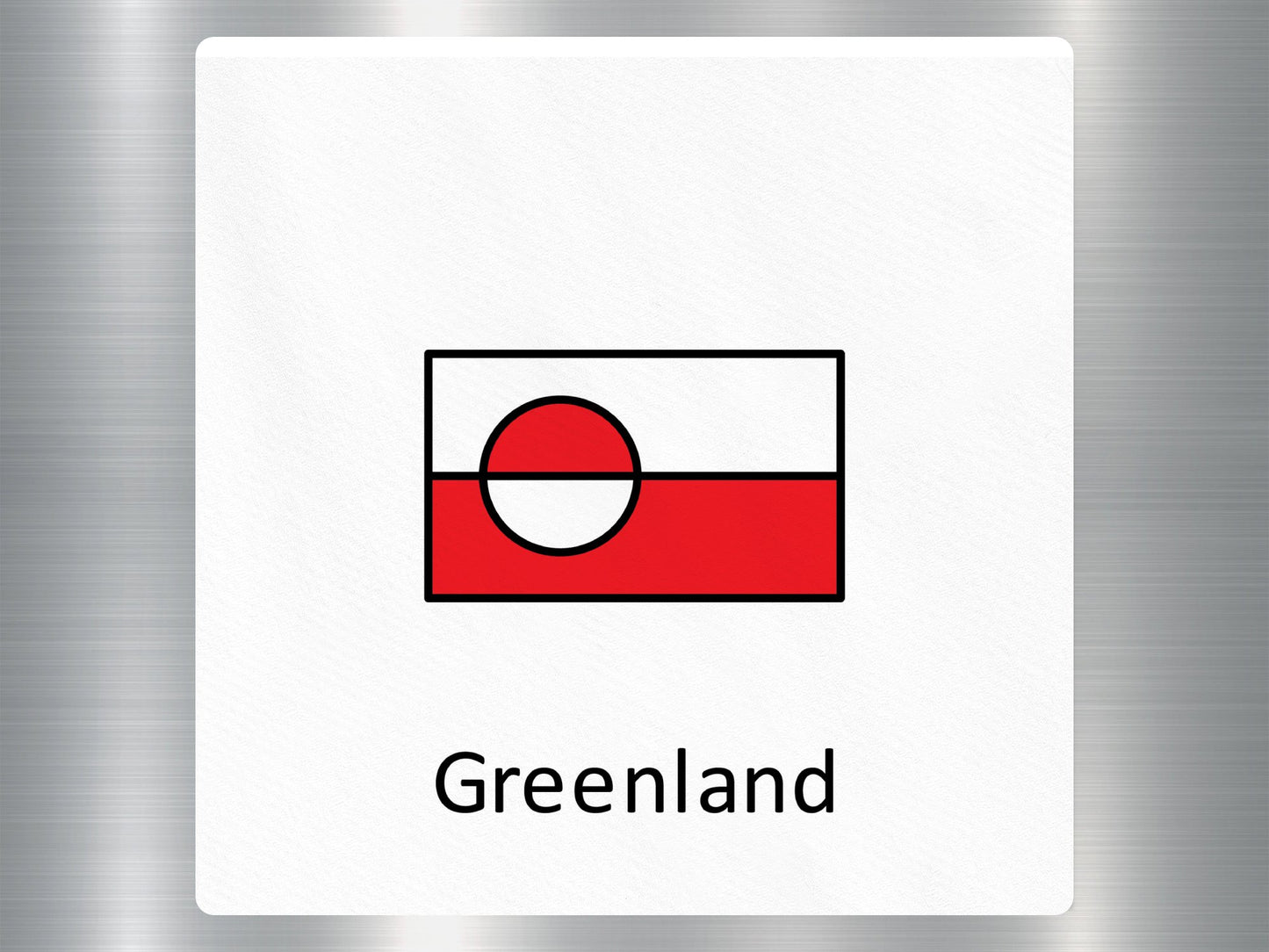 Wholesale Greenland Travel Sticker