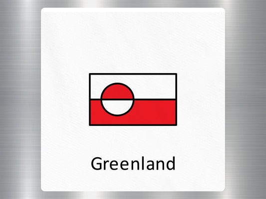 Wholesale Greenland Travel Sticker
