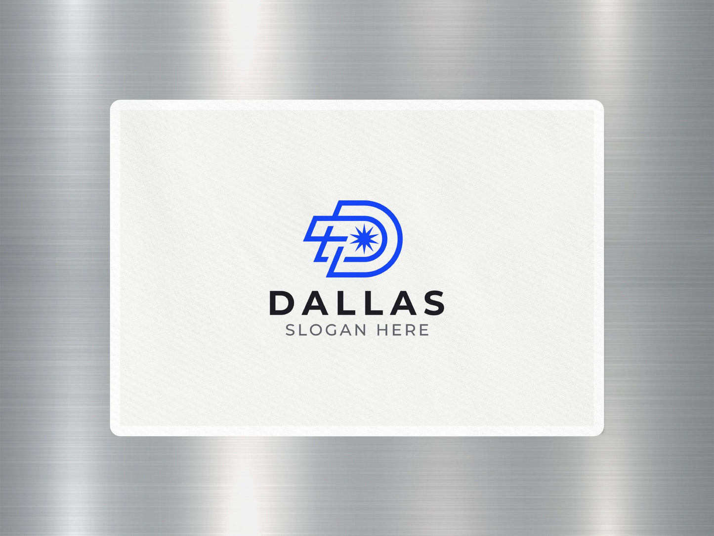 Wholesale Dallas Solgan Here Travel Sticker