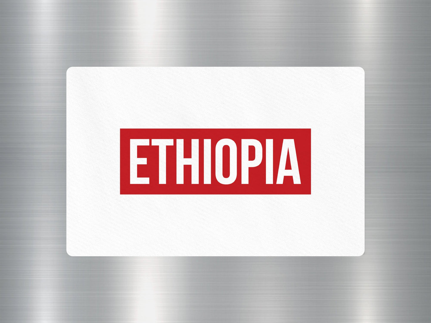 Wholesale Ethiopia Travel Sticker