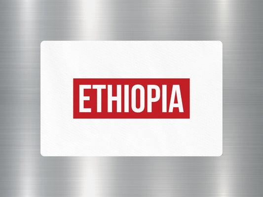 Wholesale Ethiopia Travel Sticker