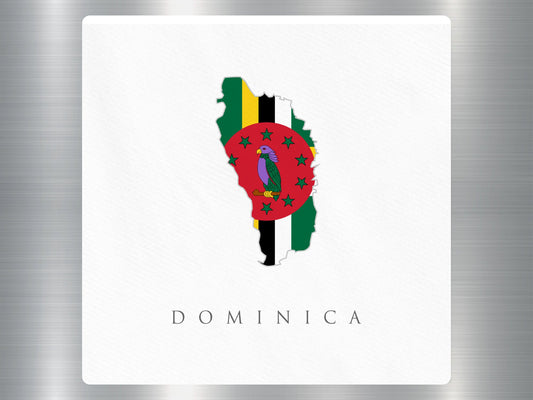 Wholesale Dominica Travel Sticker