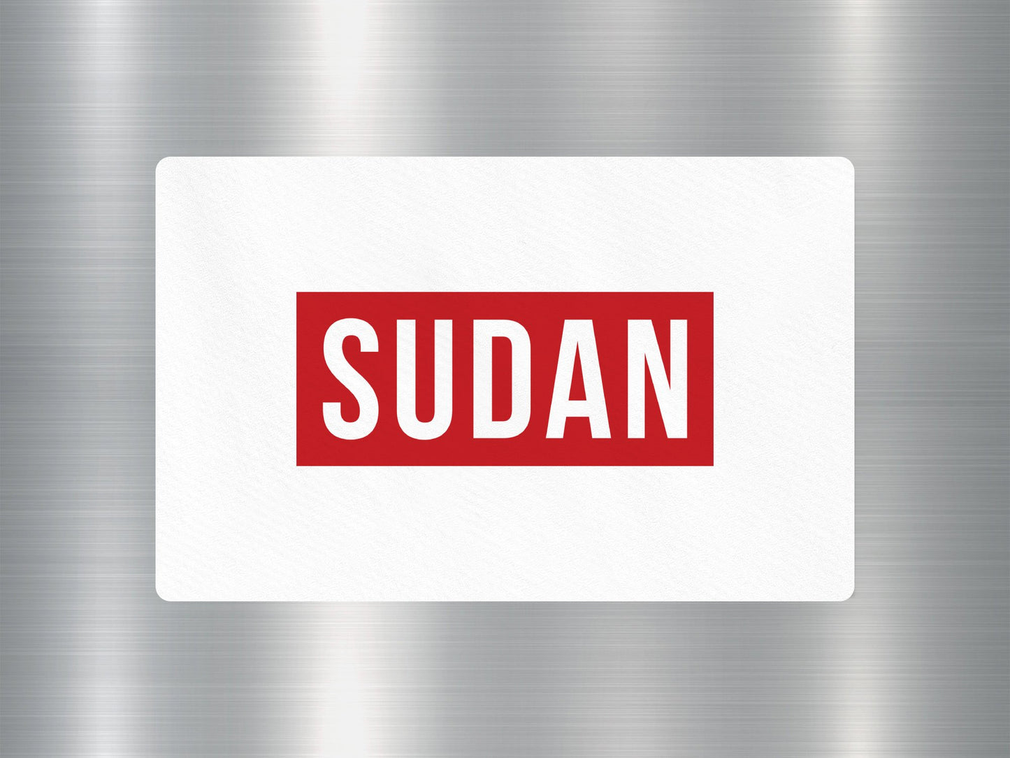 Wholesale Sudan Travel Sticker