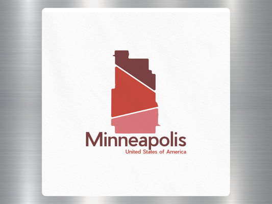 Wholesale Minneapolis Travel Sticker