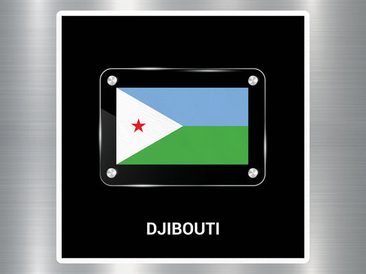 Wholesale Djibouti Travel Sticker