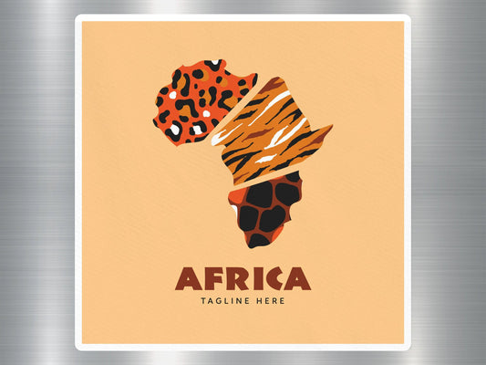 Wholesale Africa Travel Sticker