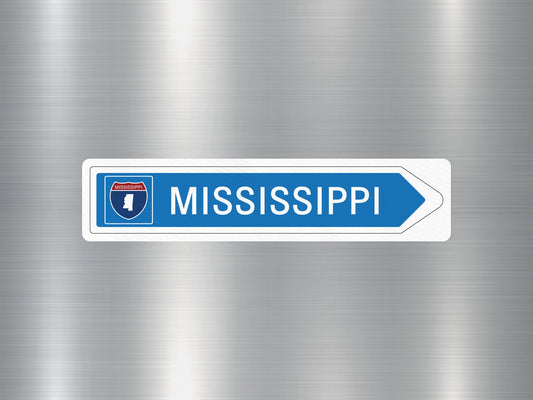 Wholesale Mississippi Travel Sticker