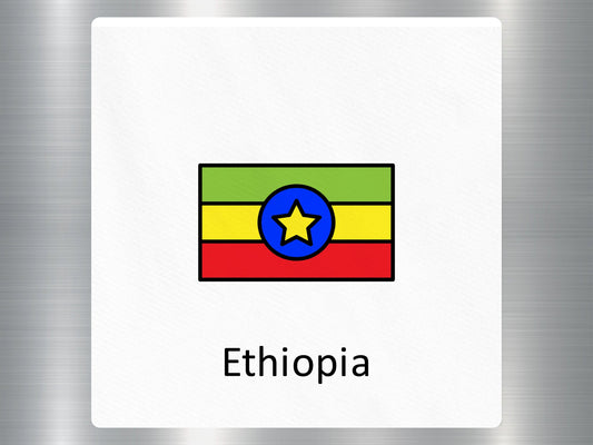 Wholesale Ethiopia Travel Sticker