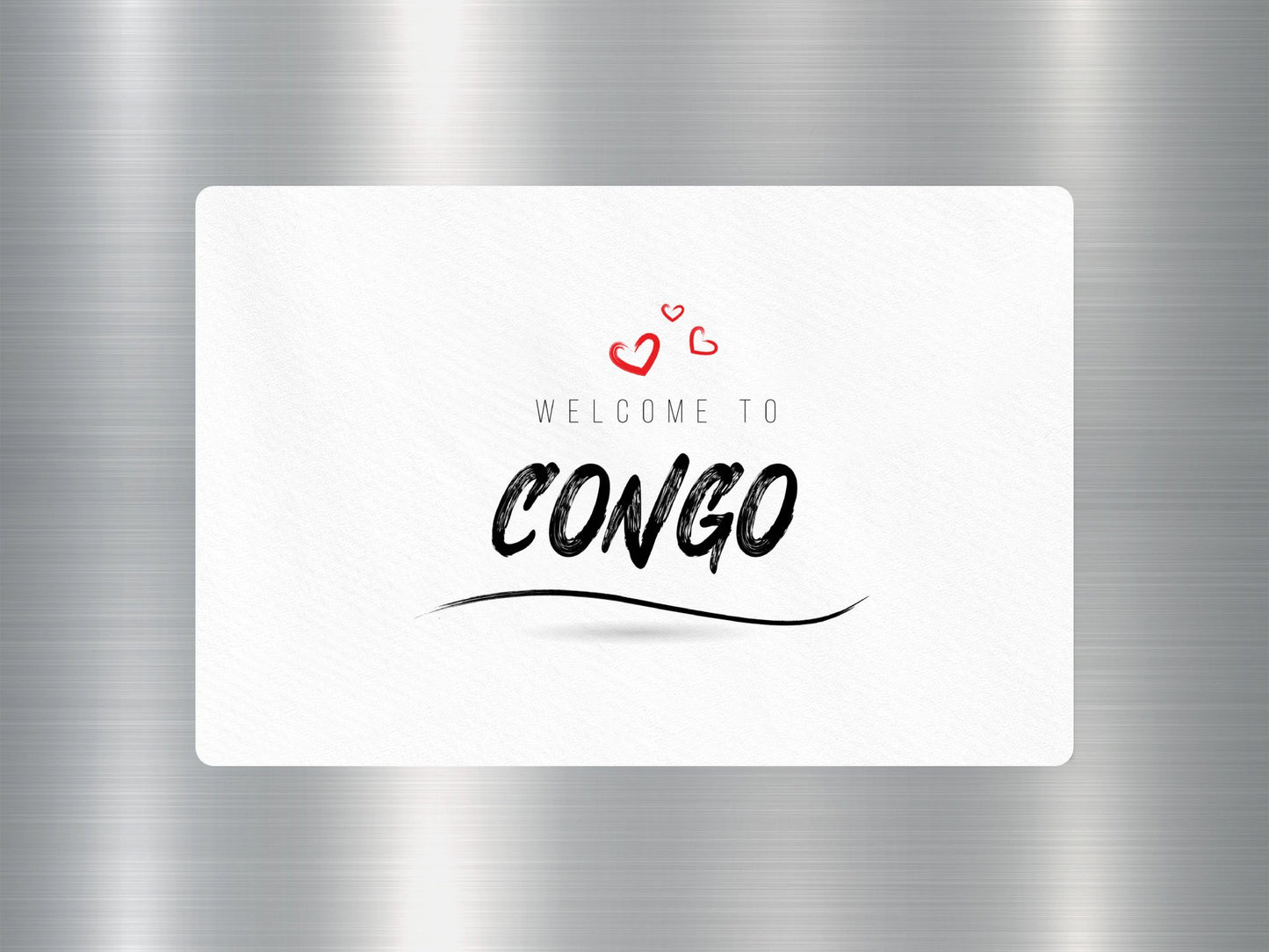 Wholesale Welcome to Congo Travel Sticker
