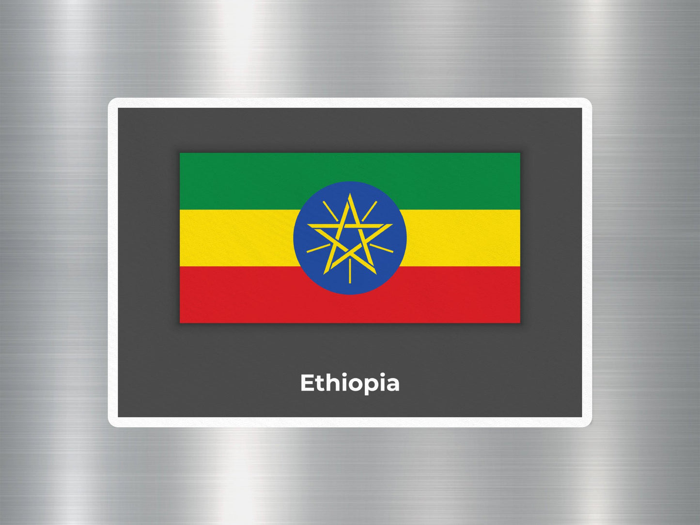 Wholesale Ethiopia Travel Sticker
