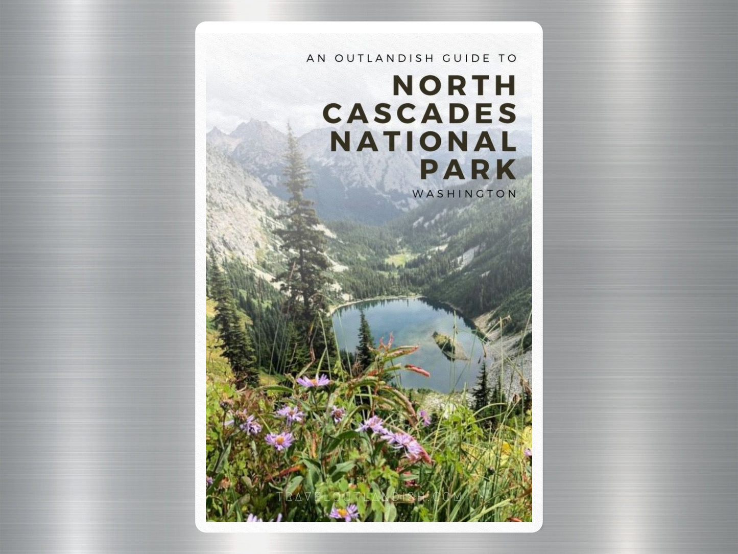 North Cascades National Park Travel Sticker