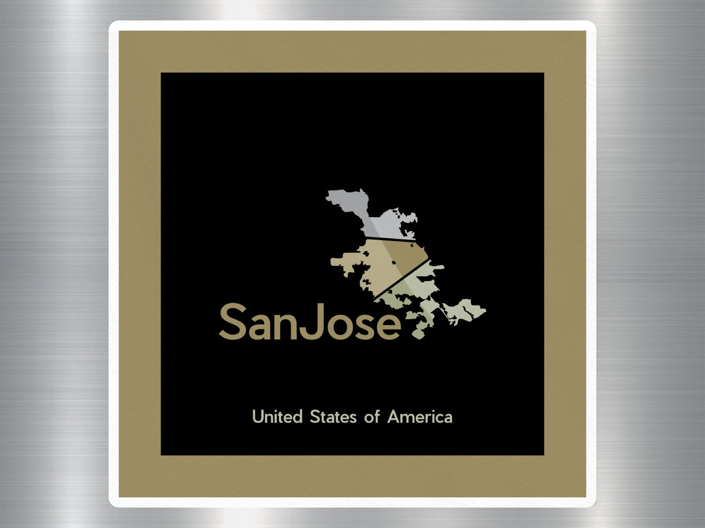 Wholesale San Jose United State of America Travel Sticker