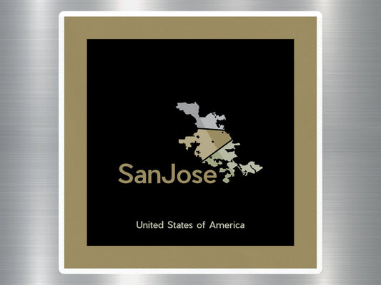 Wholesale San Jose United State of America Travel Sticker