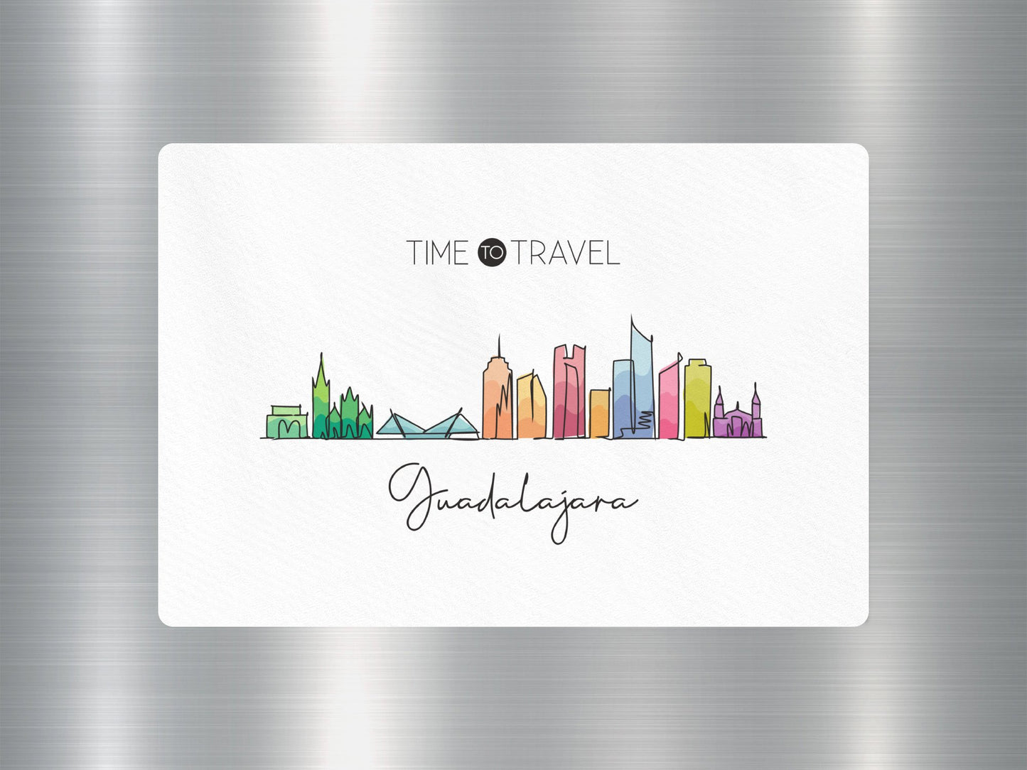 Wholesale Guadalajara Travel Sticker