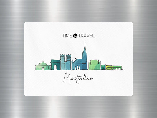 Wholesale Montpelier Travel Sticker