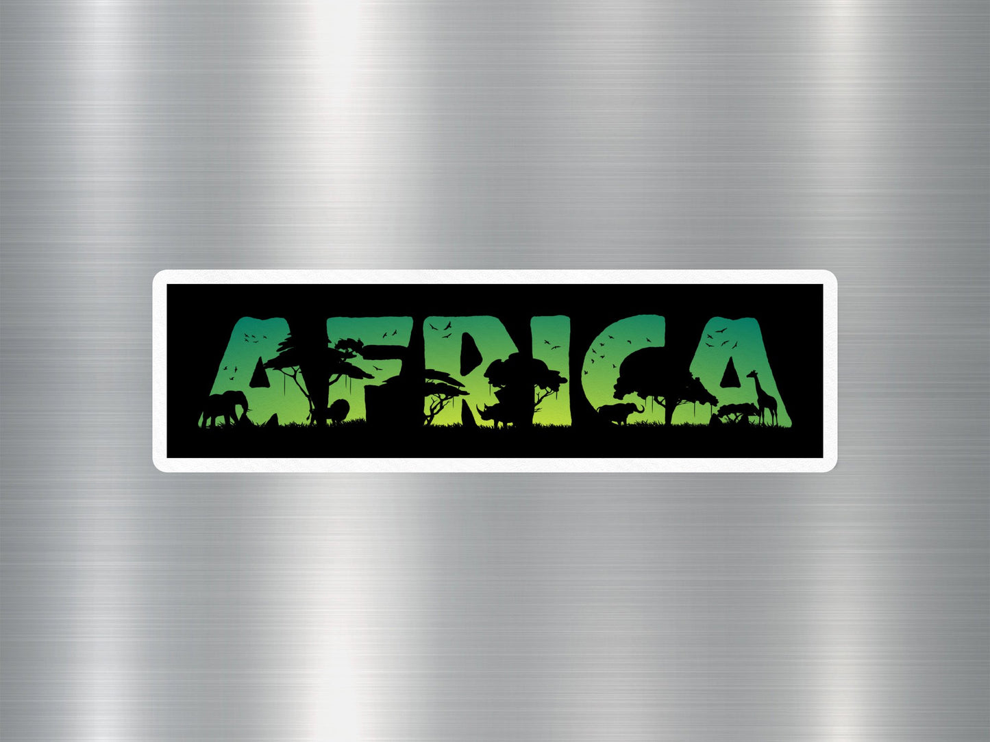 Wholesale Africa Travel Sticker