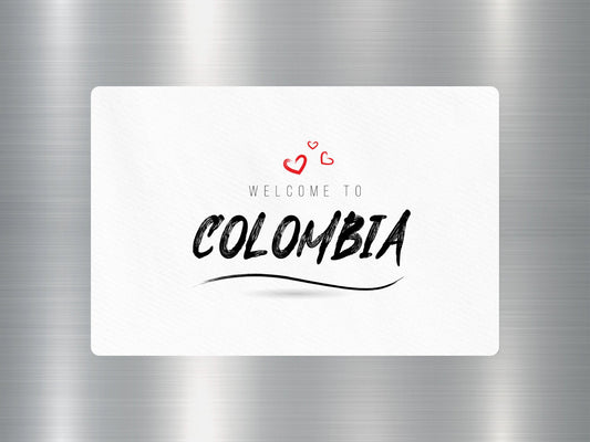 Wholesale Welcome to Columbia Travel Sticker