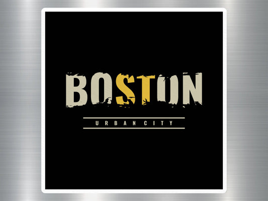 Wholesale Boston Urban City Travel Sticker
