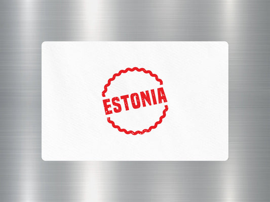 Wholesale Estonia Travel Sticker
