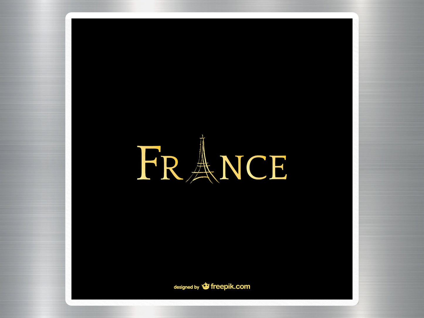 Wholesale France Travel Sticker